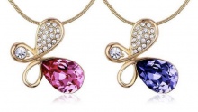 50% off a Swarovski Butterfly Necklace ($20 instead of $40)
